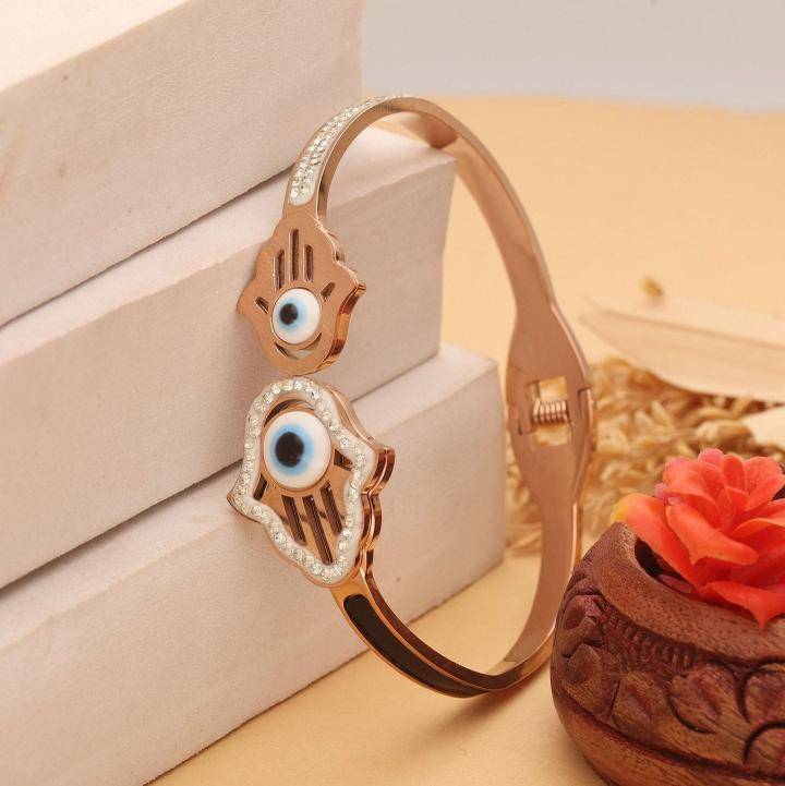 Rose gold ad Womens Bracelet 589 Wholesale artificial jewelry suppliers in Mumbai